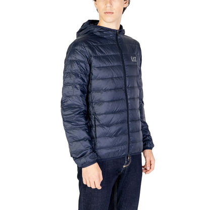 EA7 Emporio Armani Blue Polyamide Jacket