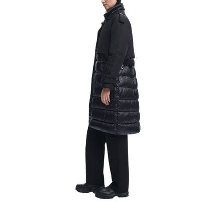 Desigual Black Polyester Jackets & Coat