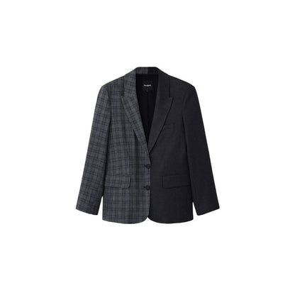 Desigual Black Polyester Suits & Blazer