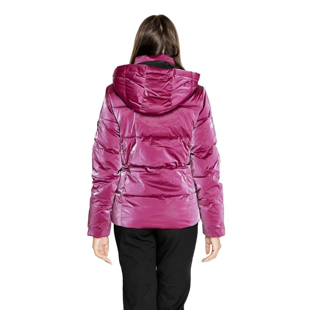 Desigual Purple Polyester Jackets & Coat