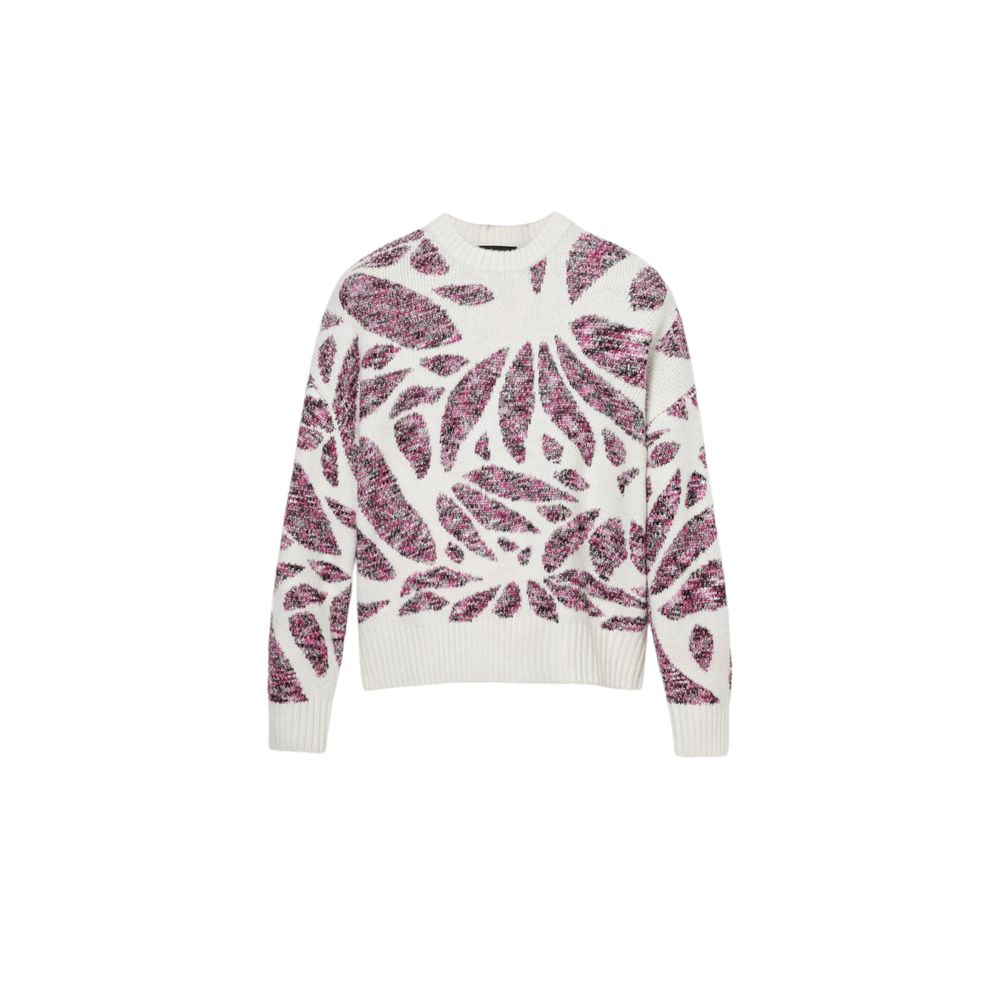 Desigual Bordeaux Polyester Sweater