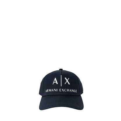 Armani Exchange Blue Cotton Hats & Cap