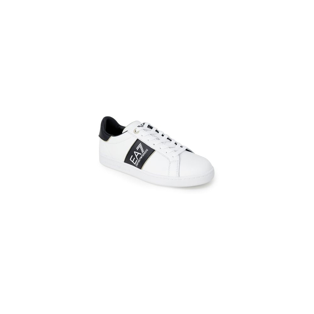 EA7 Emporio Armani White Leather Sneaker