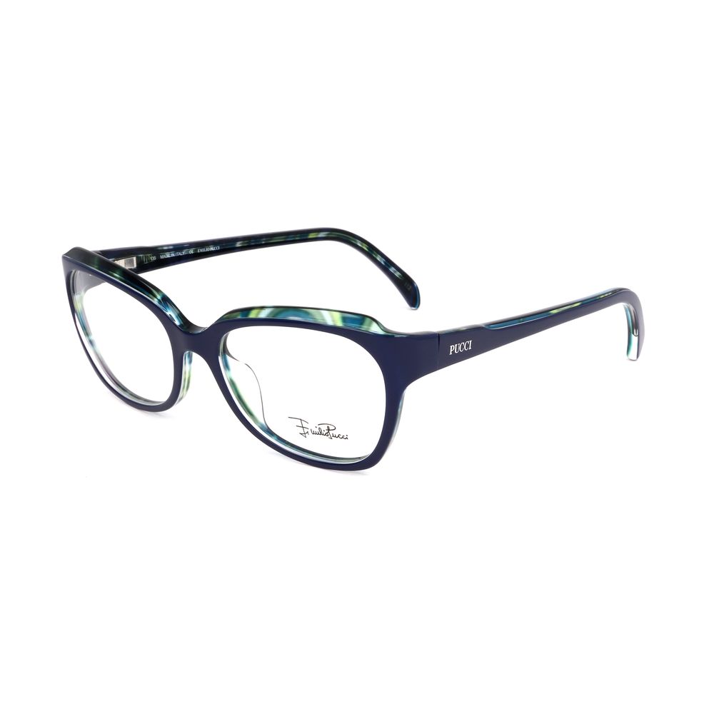 Emilio Pucci Blue Plastic Frames