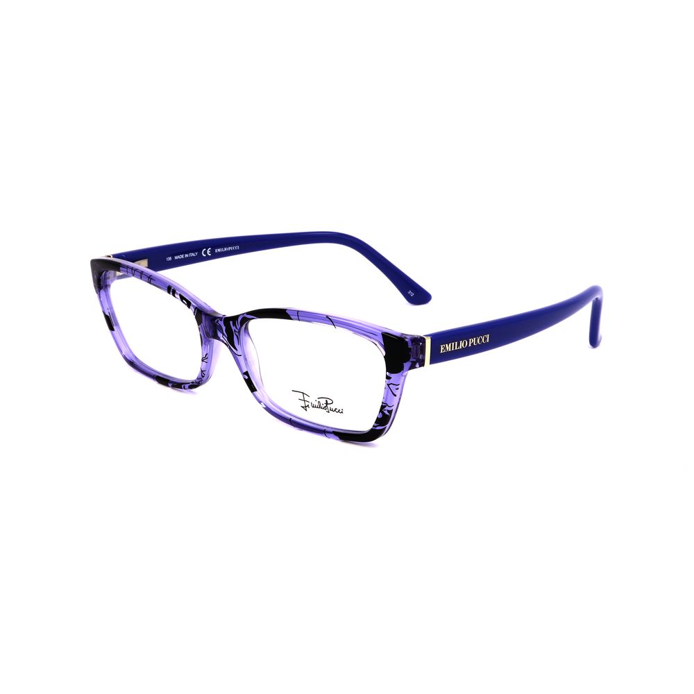 Emilio Pucci Blue Plastic Frames