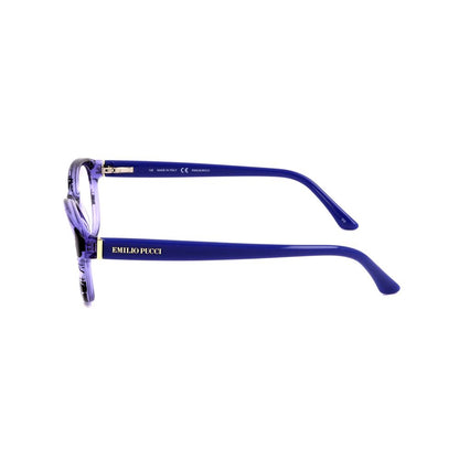 Emilio Pucci Blue Plastic Frames