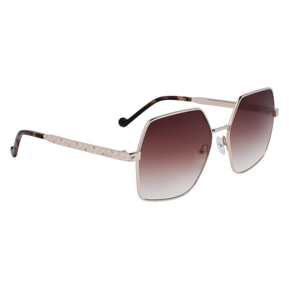 Liu Jo Gold Metal Sunglasses