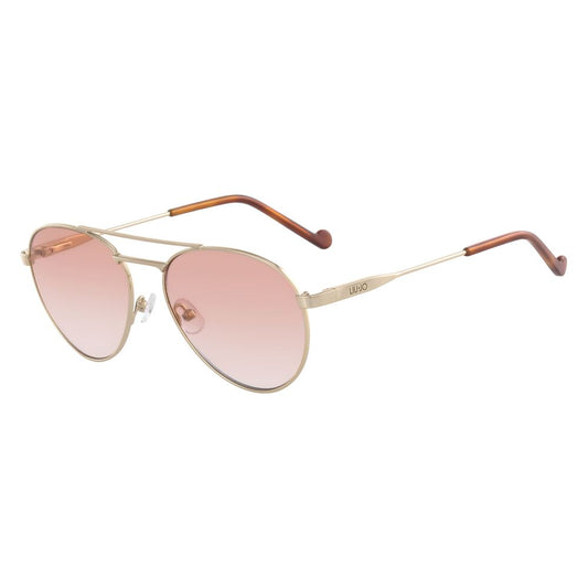 Liu Jo Gold Metal Sunglasses