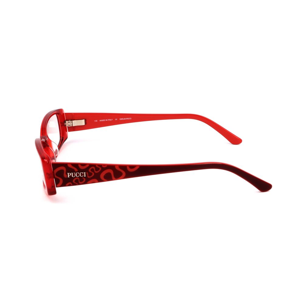 Emilio Pucci Red Plastic Frames