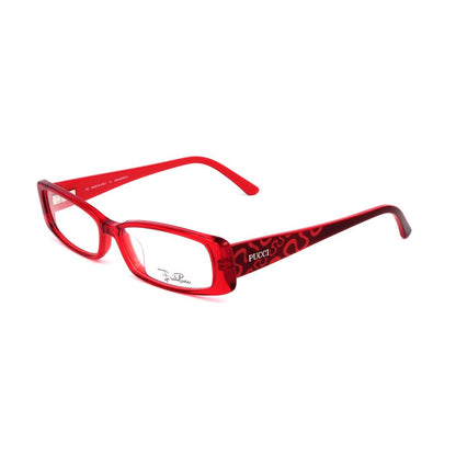 Emilio Pucci Red Plastic Frames