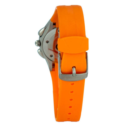 Chronotech Orange Rubber Watch