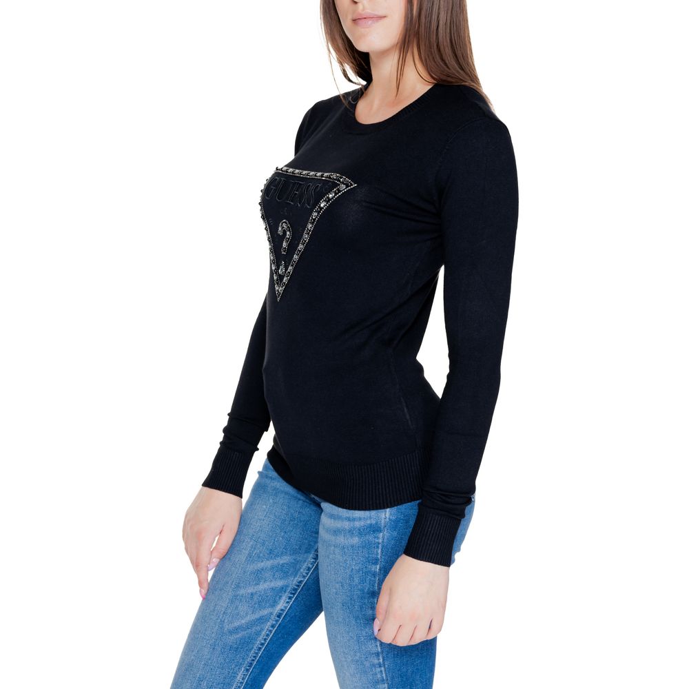 Guess Black Viscose Tops & T-Shirt