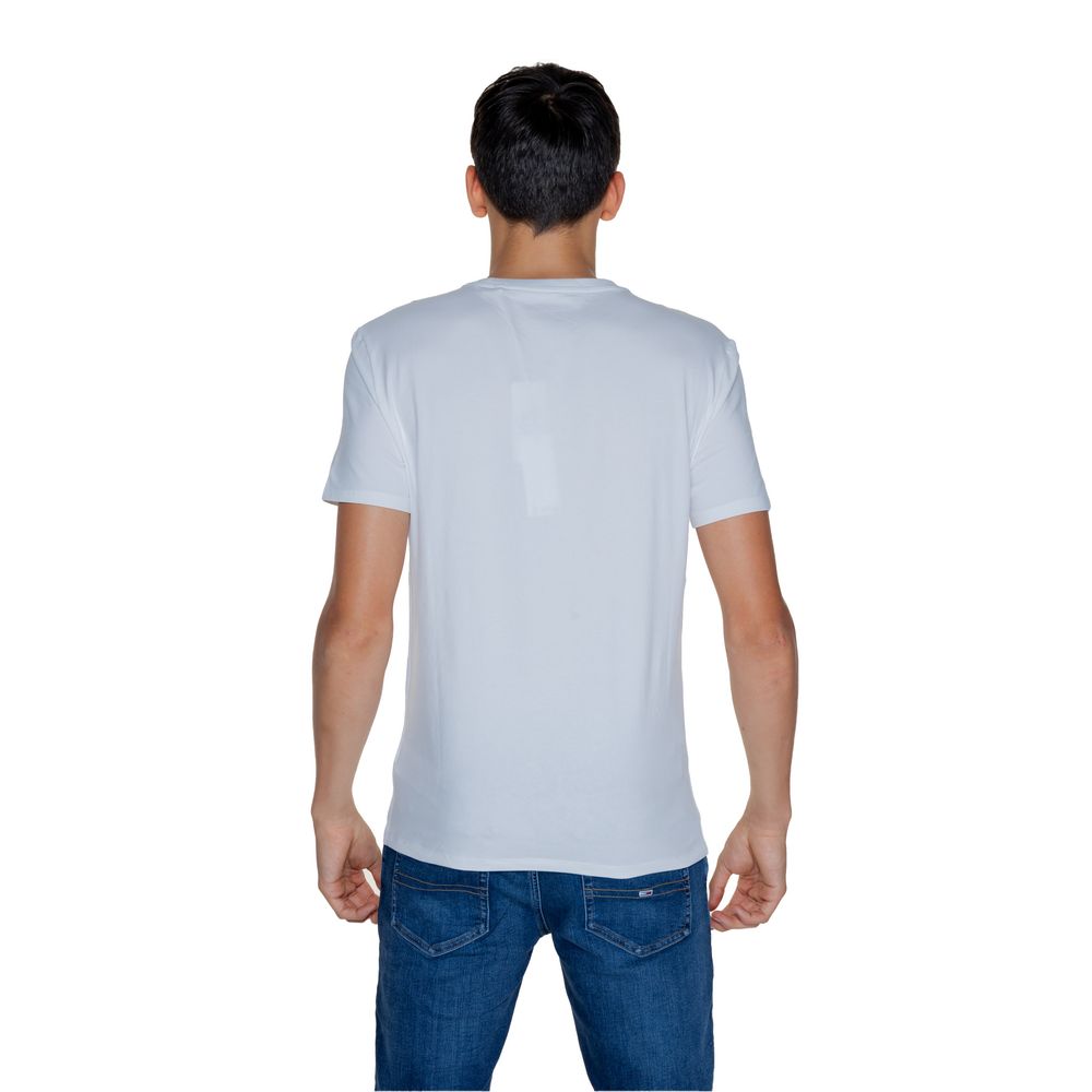 Guess White Cotton T-Shirt