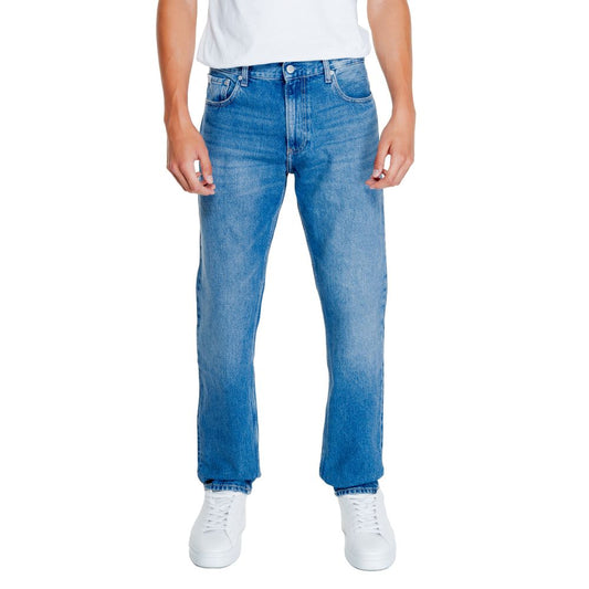 Calvin Klein Jeans Light Blue BETTER Cotton INITIATIVE Jeans & Pant