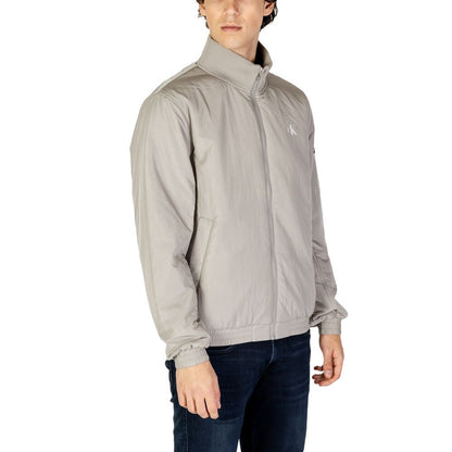 Calvin Klein Jeans Gray Polyamide Jacket