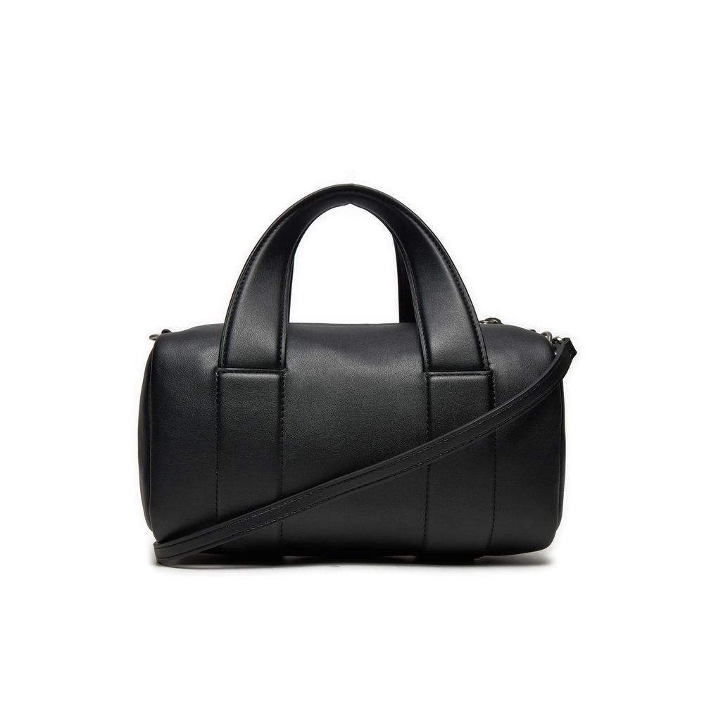 Calvin Klein Jeans Black Synthetic Leather Handbag