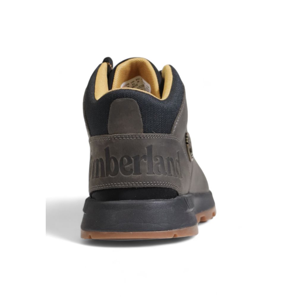 Timberland Gray Recycled Leather Sneaker