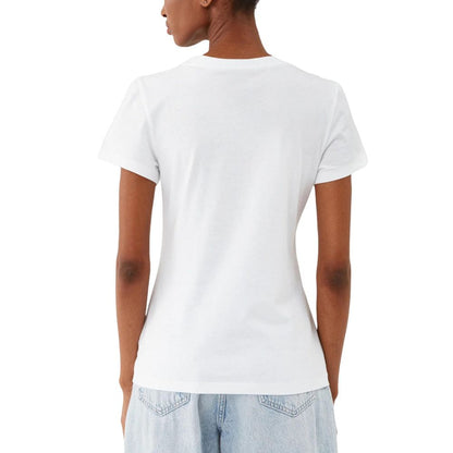 Calvin Klein Jeans White Cotton Tops & T-Shirt