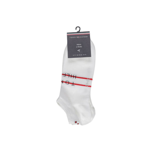 Tommy Hilfiger White Cotton Sock