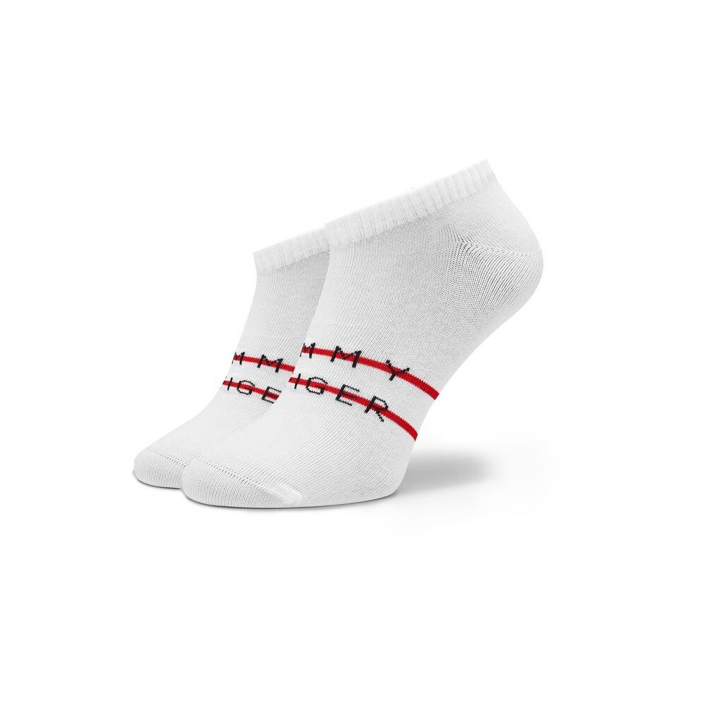 Tommy Hilfiger White Cotton Sock