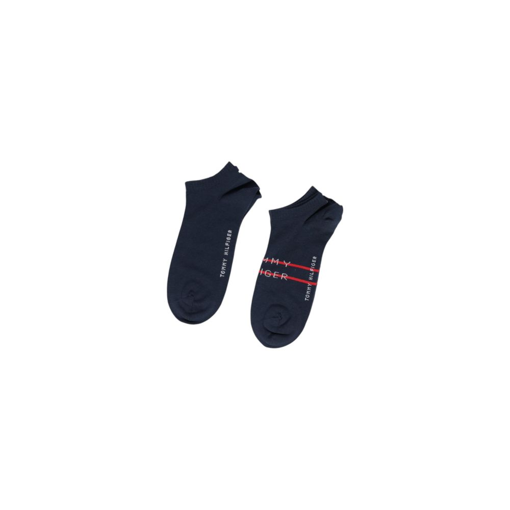 Tommy Hilfiger Blue Cotton Sock