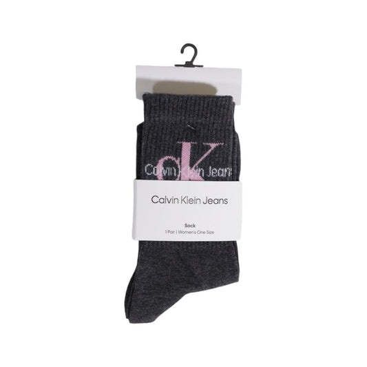 Calvin Klein Jeans Gray Cotton Sock