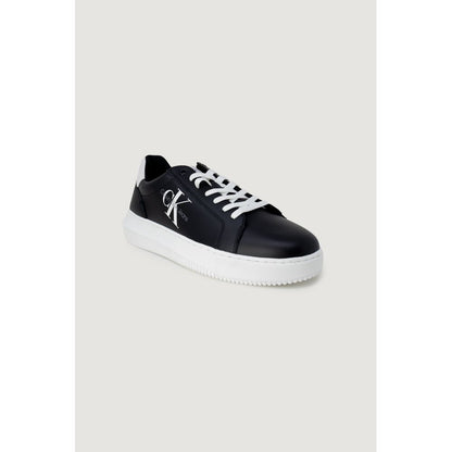 Calvin Klein Jeans Black Leather Sneaker