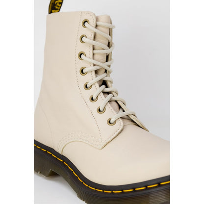 Dr. Martens Beige Leather Boot