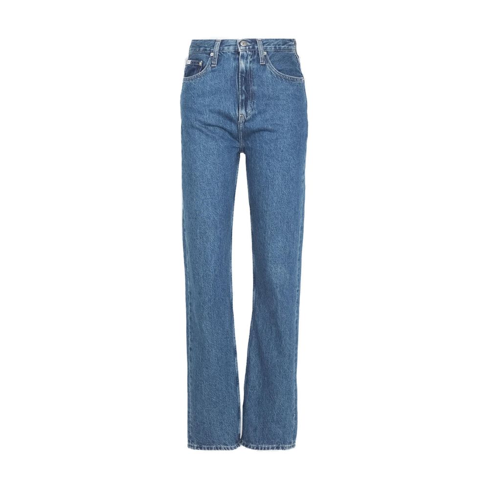 Calvin Klein Jeans Light Blue Cotton Jeans & Pant