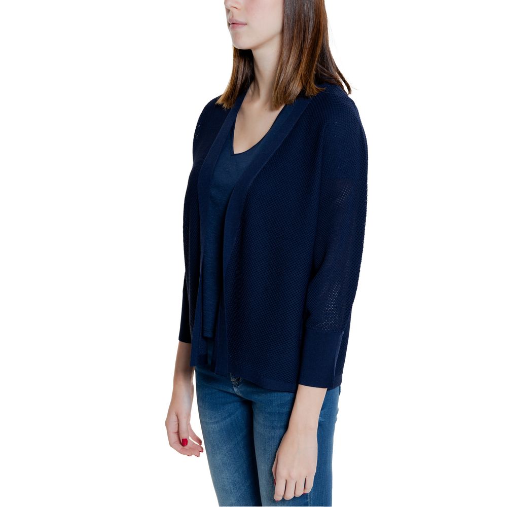 Street One Blue Viscose Cardigan