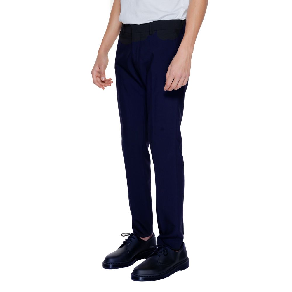 Antony Morato Blue Polyester Jeans & Pant