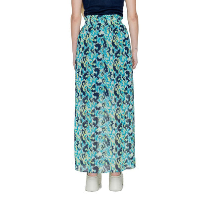 Morgan De Toi Turquoise Polyester Skirt