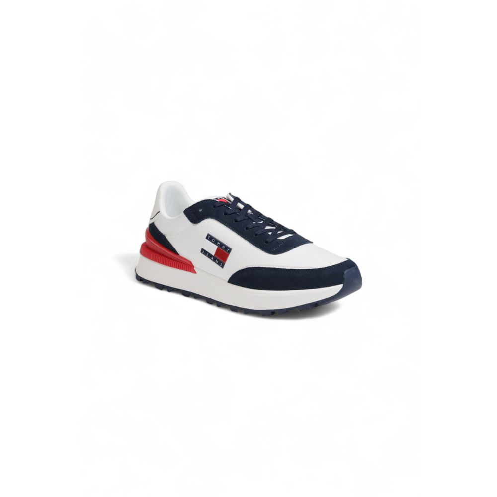 Tommy Hilfiger Jeans Blue Recycled Polyester Sneaker