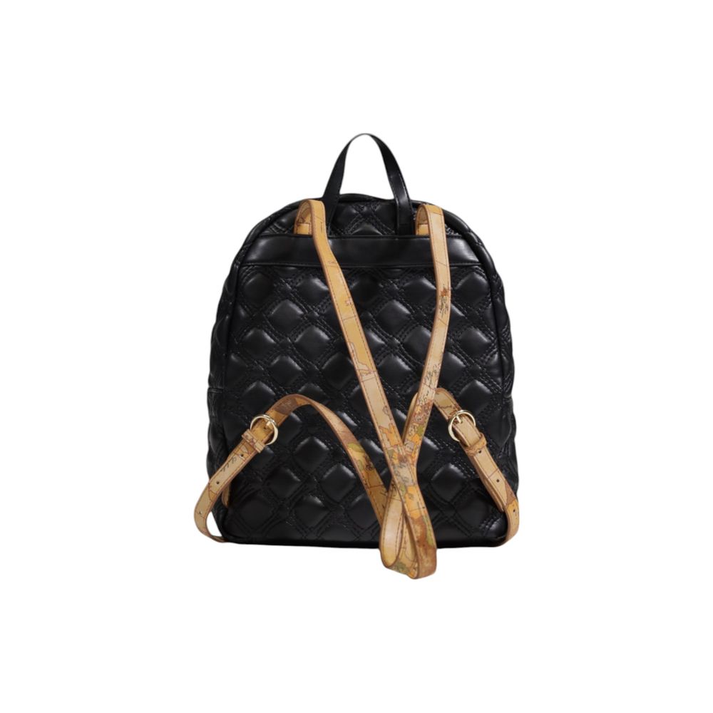 Alviero Martini Prima Classe Black Polyethylene Backpack