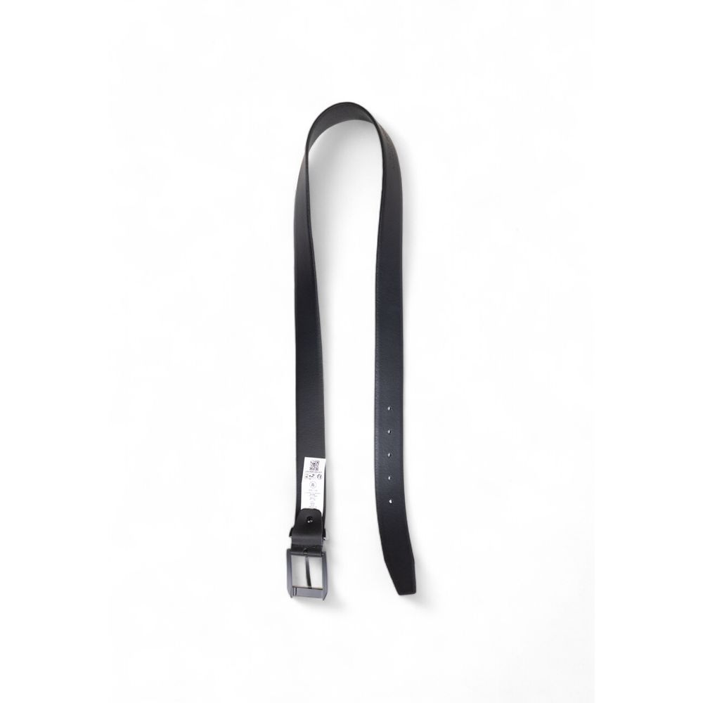 Antony Morato Black Leather Belt