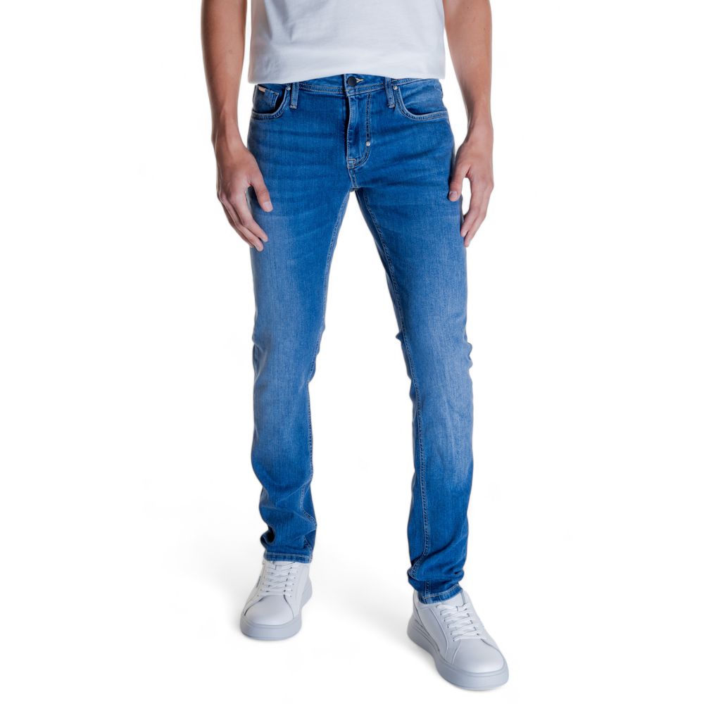 Antony Morato Blue Cotton Jeans & Pant