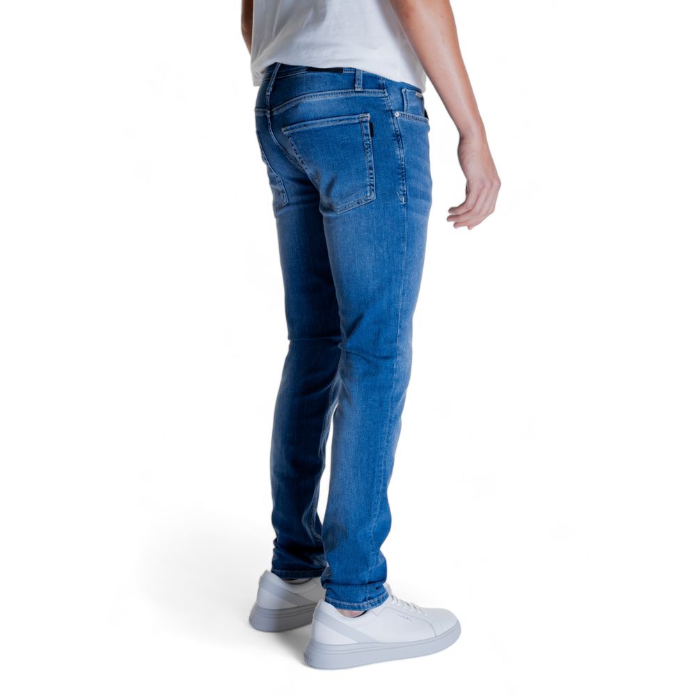 Antony Morato Blue Cotton Jeans & Pant