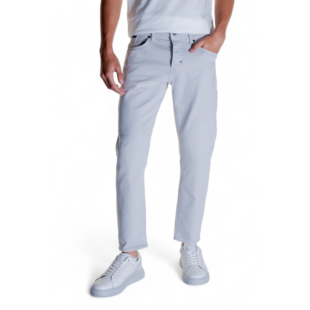 Antony Morato Gray Cotton Jeans & Pant