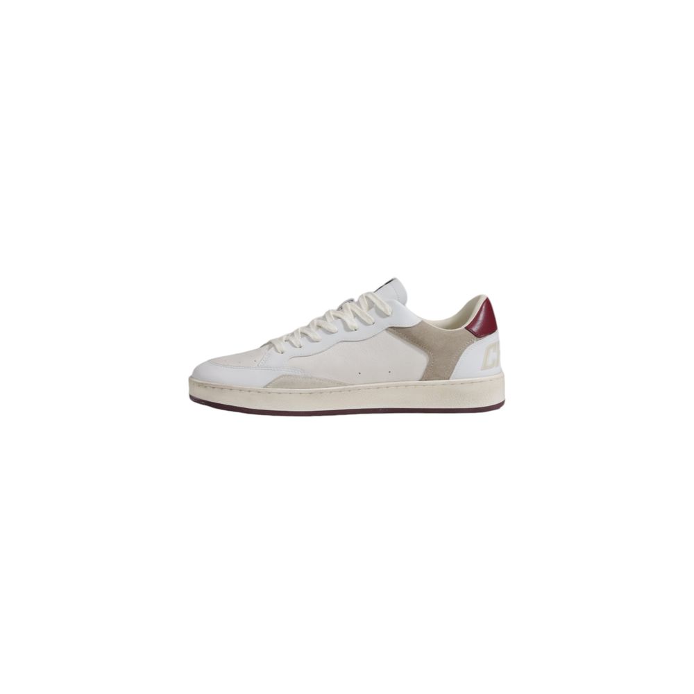 Crime London White Leather Sneaker