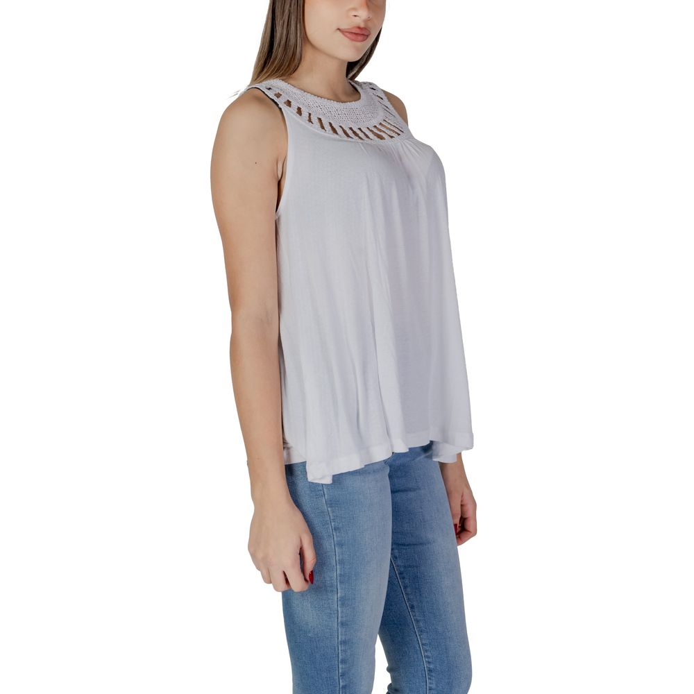 B.Young White Viscose Tops & T-Shirt