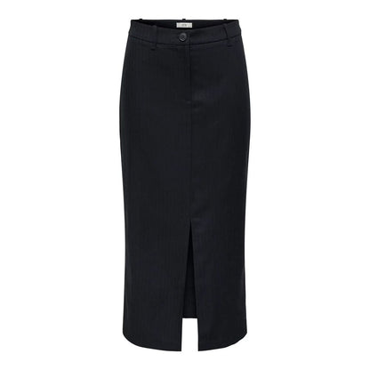 Jacqueline De Yong Gray Polyester Skirt