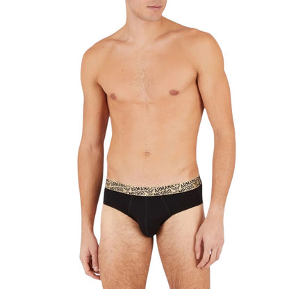 Emporio Armani Underwear Bicolor Cotton Underwear