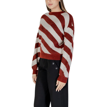 Vero Moda Bordeaux Recycled Polyester Sweater