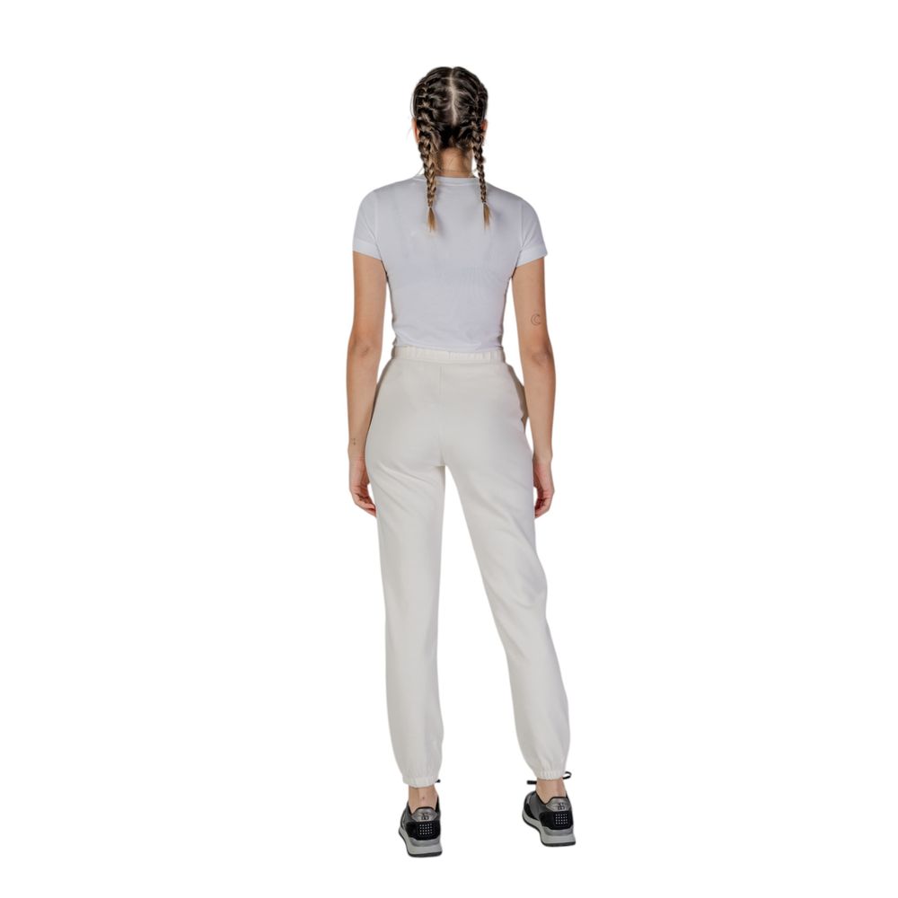 Guess Active Cream Polyester Jeans & Pant