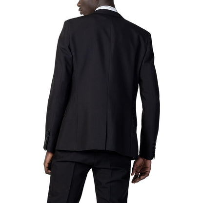 Antony Morato Black Polyester Suit