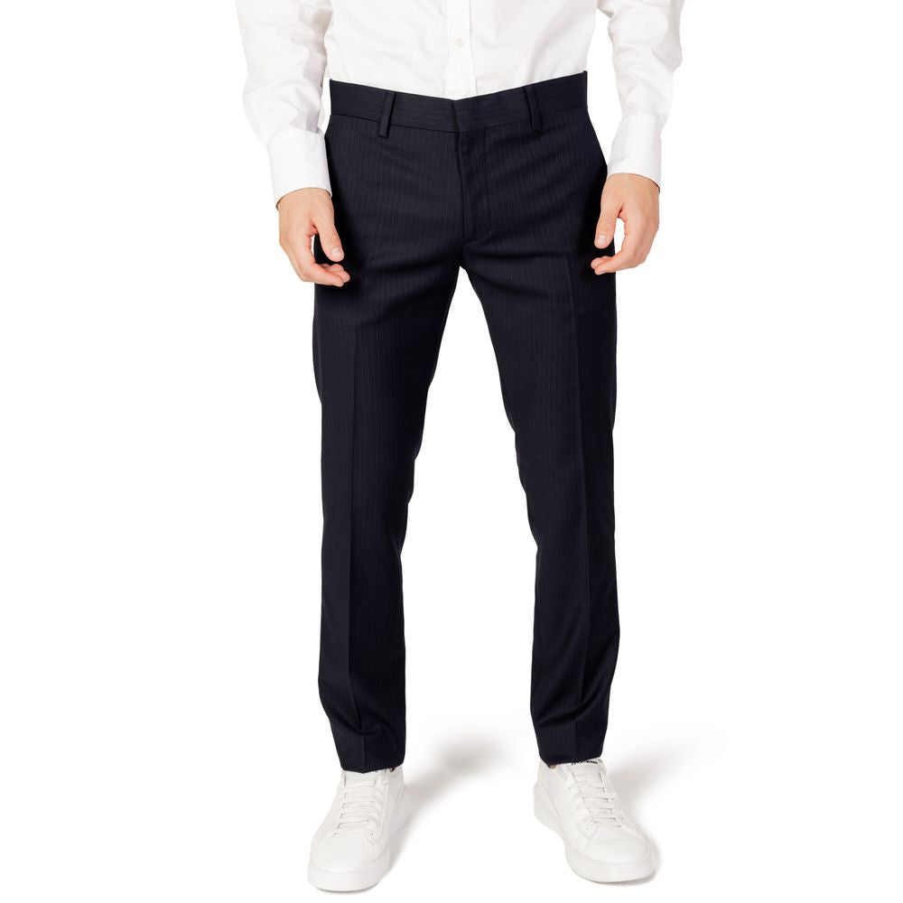 Antony Morato Blue Polyester Jeans & Pant