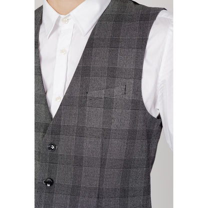 Antony Morato Black Polyester Vest