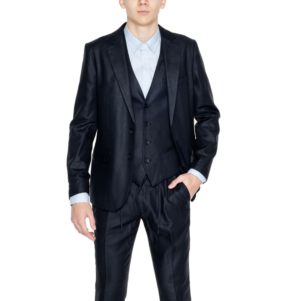 Antony Morato Black Linen Suit