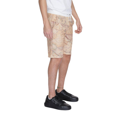 Alviero Martini Prima Classe Beige Polyester Short