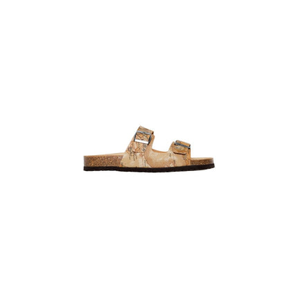 Alviero Martini Prima Classe Beige Textile Sandal